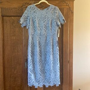 Eliza J NWT size 14 lined lace dress